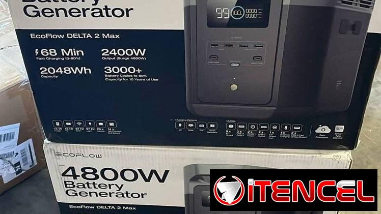 Ecoflow delta 2 max Transporte incluído