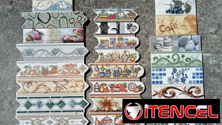 Azúlejos de varios modelos y medidas cenefas decorativas para baño y cocina