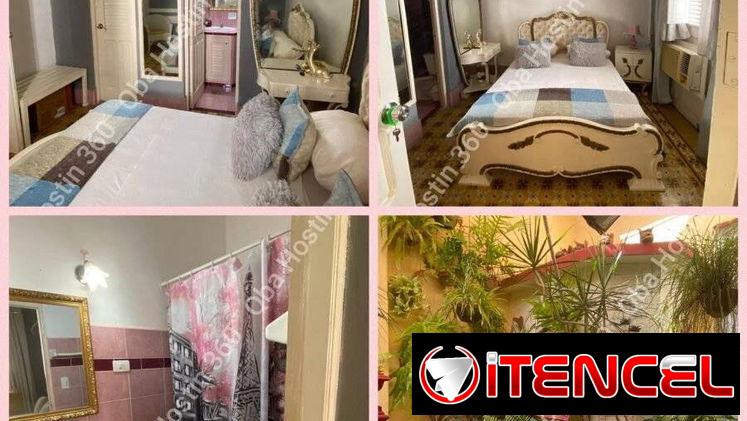 Hostal en Camaguey con 3 habitaciones en el centro de la ciudad.