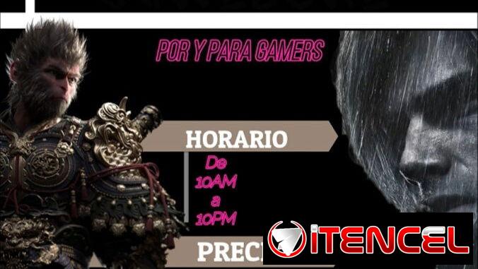 Local de videojuegos Abrimos todos los días si no se siente convencido le devolvemos su dinero
