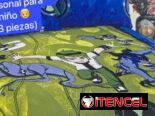 juego d sabana personal para niño (3 piezas) temática BEN10