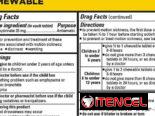 Dimenhidrinato ó Gravinol en tabletas masticables con sabor para niños entre 2 y 12 años de edad caja con 8 unidades