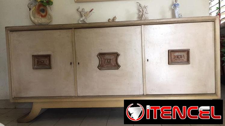 SE VENDE JUEGO DE COMEDOR DE CAOBA ANTIGUO ‼️‼️