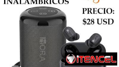 COMBO ESPECIAL POR EL DÍA DE LAS MADRES BOCINA CON AUDÍFONOS INÁLAMBRICOS AUT 212, ENTREGA DE FACTURA