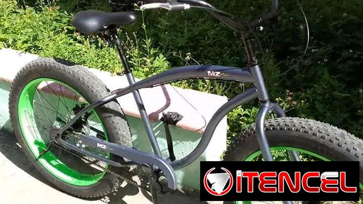 YAGU * Bicicleta FAT BIKE MZ verde 26″