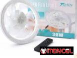 Lámpara led ventilador integrado