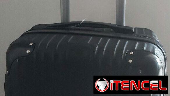 Maleta nueva plastica de 10/12 kg expandible. 5284 7652