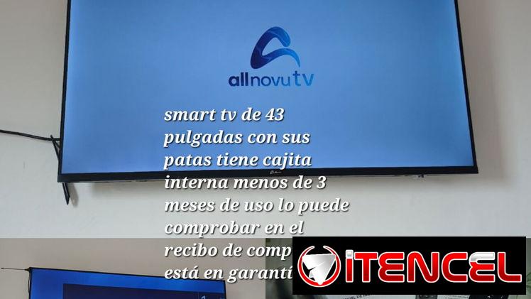 Smart tv full HD all novu de 43 pulgadas