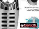 Trituradora de hielo / frapeadora ‘GREATRUE’ 380W 280Lb/Hr COLOR: PLATEADO (110V/60Hz) Nueva + ACCESORIOS TF: 59030040