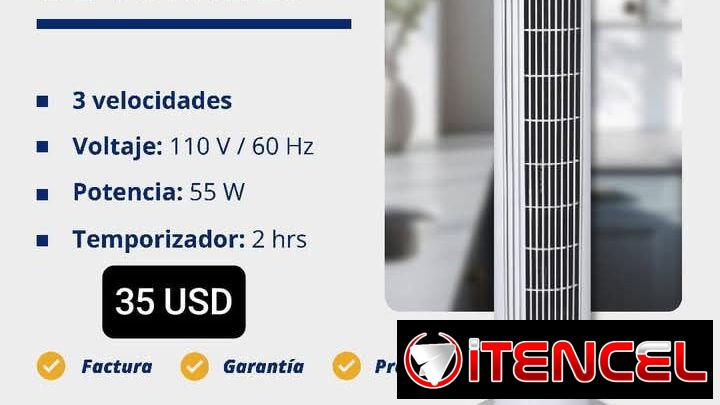 Ventilador de Torre ( con mando y sin mando) 🔥6 meses de garantía 🔥