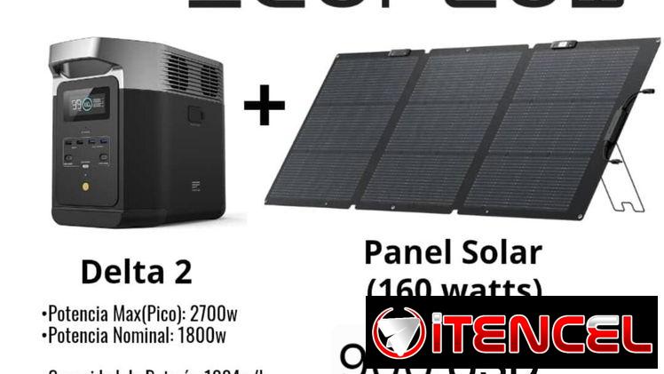 Ecoflow Delta 2 + Panel solar plegable. Cienfuegos
