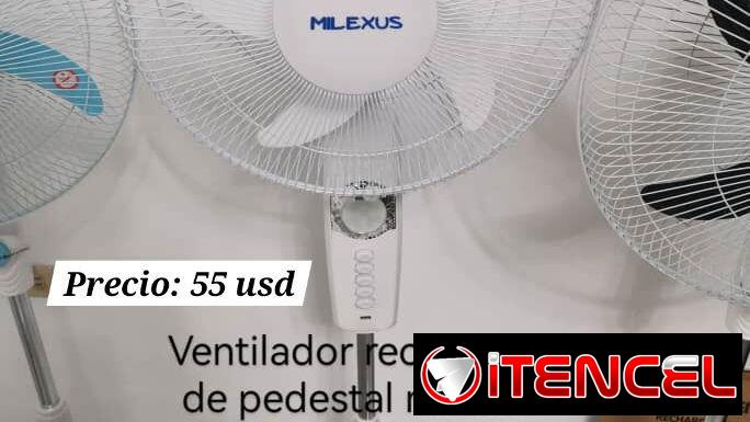 Ventilador recargable