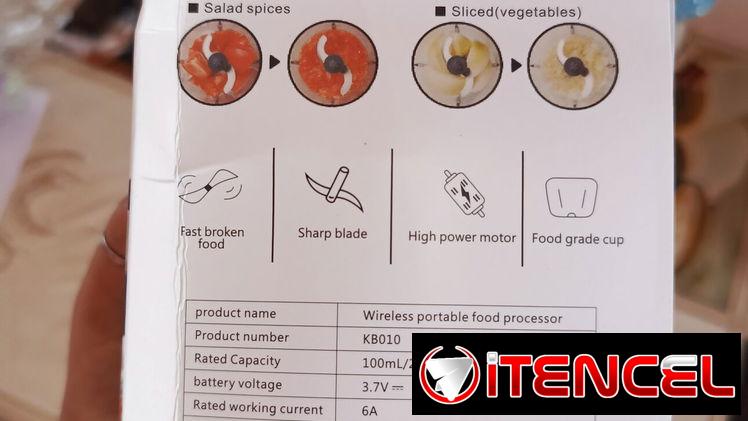Moledor inteligente de especias recargables