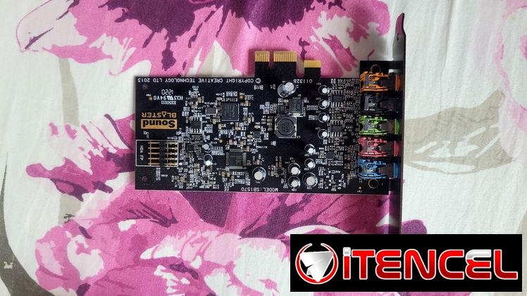 Targeta de sonido marca SOUND BLASTER nueva sin uso