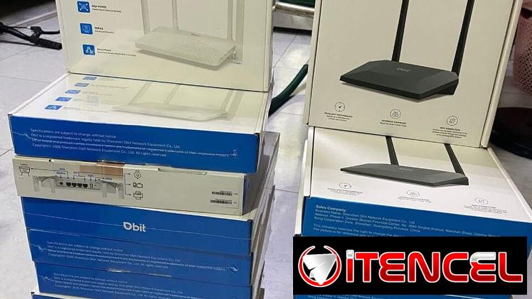 Router Sellados DBiT WiFi de doble banda AC1200 Mbps, Wan+3 Lan  Gigabit Ethernet /1000 Mbps Modo Repetidor,AP ,63142460