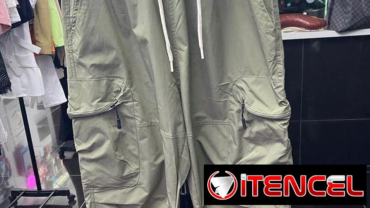 Pantalon de nailon hombre