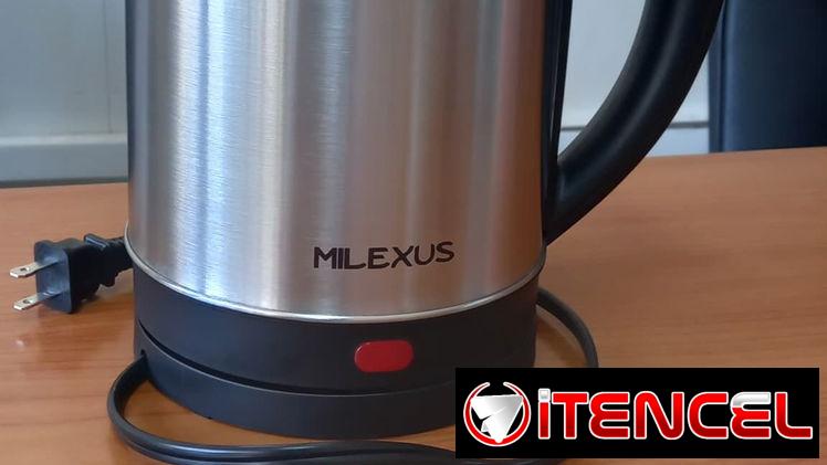 💧HERVIDOR💧 ELÉCTRICA DE AGUA MILEXUS 1.7 LITROS. MENSAJERÍA CON FACTURA Y GARANTÍA. TL 54833699
