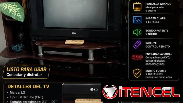 📺🔥 TV LG 29” ORIGINAL – CALIDAD Y POTENCIA 🔥📺