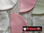 Gorro de silicona color blanco para natación, playa o piscina