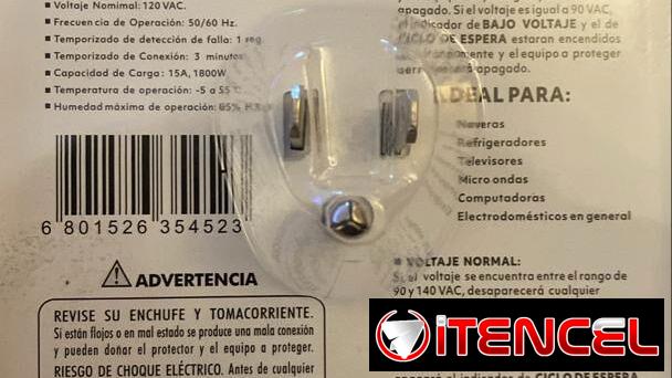 🔌Protector de voltaje ideal para los equipos del hogar 🏘️