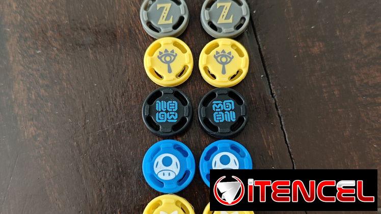 Gomitas para los joystick para nintendo switch
