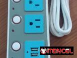 58296067  ⚡🔌 *EXTENSIÓN ELECTRODOMESTICA INTELIGETE KING USB 2M*  💲 *PRECIO: 9 USD*