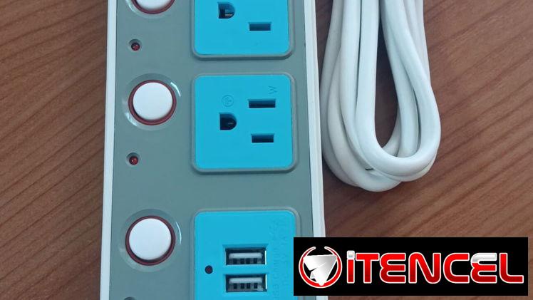 58296067  ⚡🔌 *EXTENSIÓN ELECTRODOMESTICA INTELIGETE KING USB 2M*  💲 *PRECIO: 9 USD*