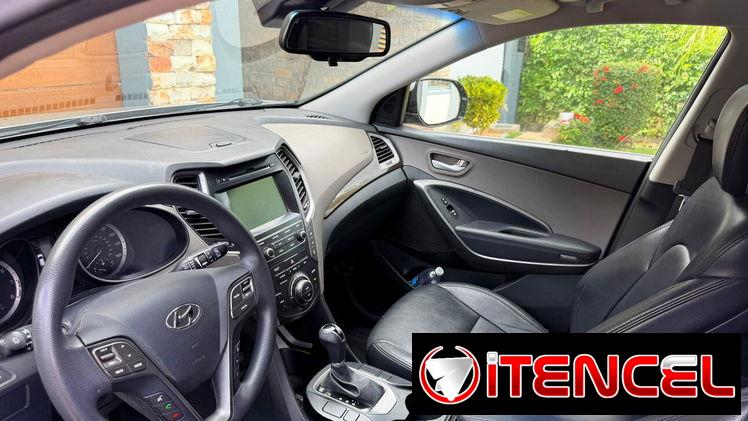 Vendo o negocio, Hyundai Santa Fe, 2017, siete filas asiento motor 3.3