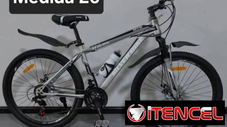 Bicicletas medida 26,torre,cambiaplatos y Manillas integrales Shimano,21 velocidades,frenos de disco,amortiguador nuevas