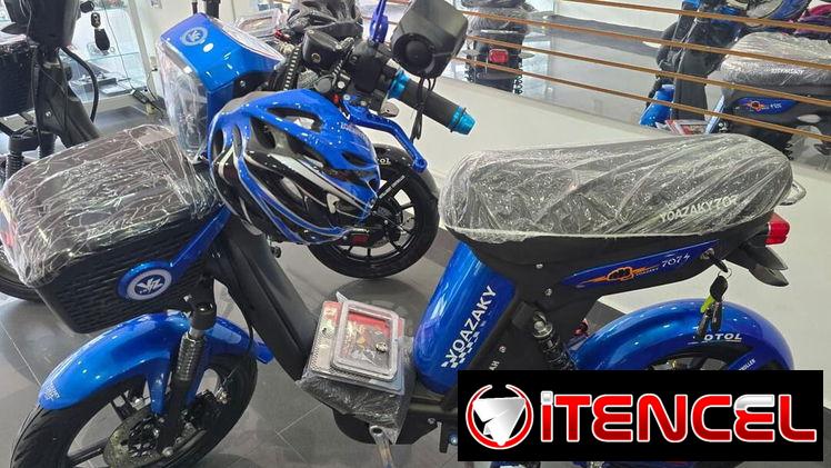 MOTO ELECTRICA  / YOAZAKY / NUEVA A EXTRENAR POR USTED / BUENA AUTONOMIA / PAPELES EN REGLA /