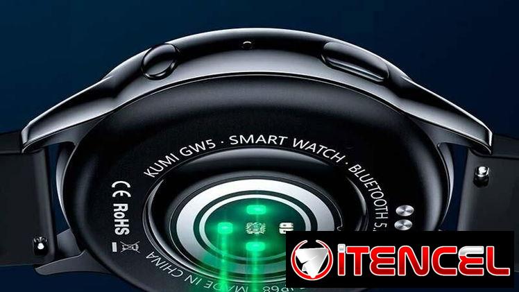 Kumi GW5 Smartwatch (Silver) | videojuegoshabana.com