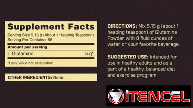 Glutamina powder (ON) 58 serv FITNESSARMY 58234161