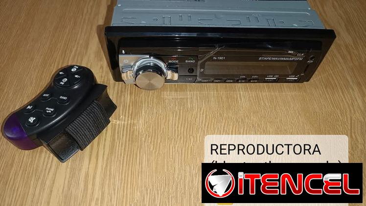 Reproductora (bluetooth + USB + mando)‼️
