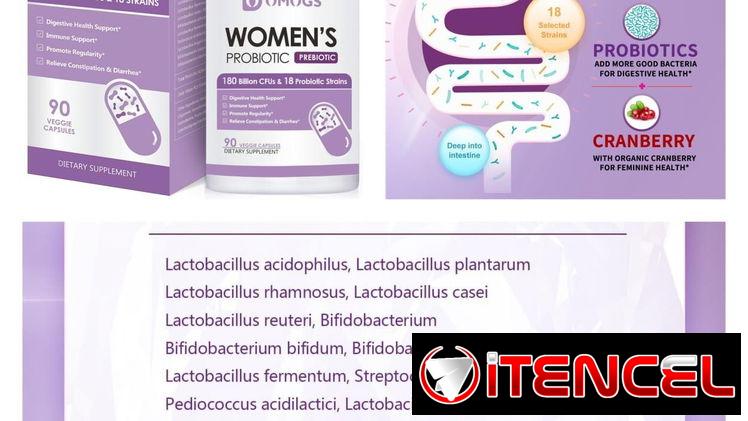 Probioticos para hombre y mujer pomos de 90 tabletas sellados