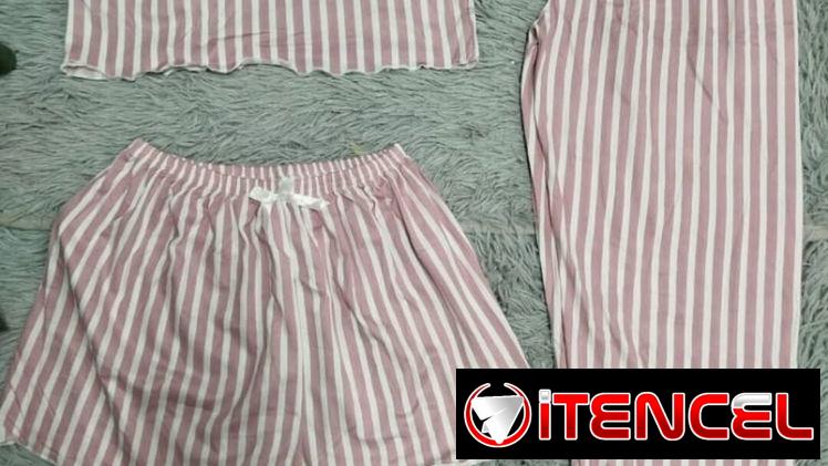 Pijamas de 3 piezas