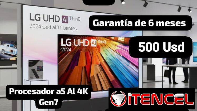Smart TV LG 4K UHD 55″, Garantía de 6 meses, Entrega por un mínimo costo adicional de 1 Usd para toda La Habana