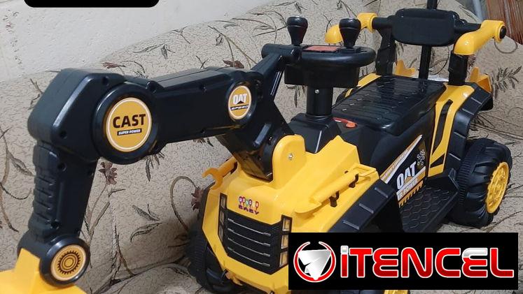 Buldoser de batería para niños pequeños