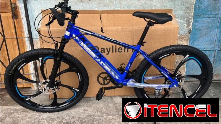 Bicicleta Montañesa 26 pulgadas de 21 Velocidades  KUOX AZUL Precio $225 USD Transporte Adicional