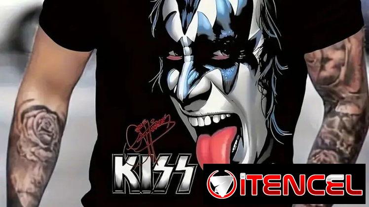 Camisetas de bandas de rock
