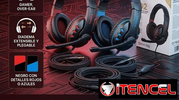 🖇️💫Auricular Gaming Superbass con Micrófono — 💲20 USD🕹️