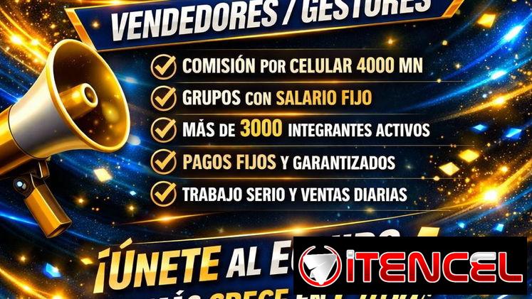 Buscamos gestores para venta de celulares