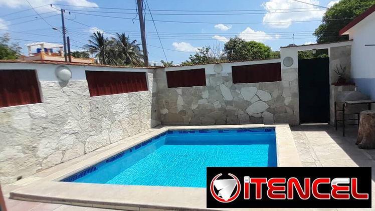 Cod.Z 🏠 Casa Vacacional en Guanabo | 3 Cuartos con Aire y Parqueo Propio
