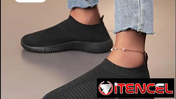 Tenis sin cordones muy cómodos 6 usd