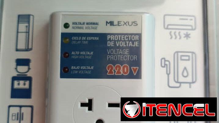 ⚡220V/20A⚡ PROTECTOR DE VOLTAJE MILEXUS DE 220V 20A. MENSAJERÍA CON FACTURA Y GARANTÍA. TL 54833699