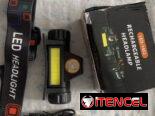 Lámpara recargable para la cabeza Headlamp