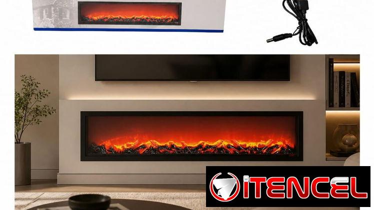 Chimenea eléctrica de lujo