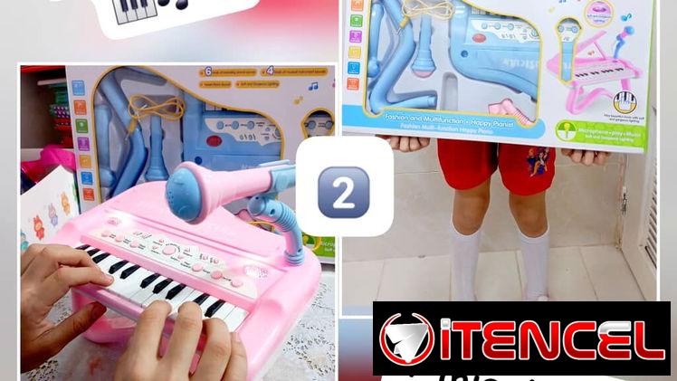 Pianola con micrófono