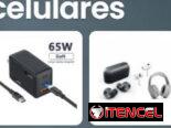 cargadores, covers, audífonos, power, bank y relojes.