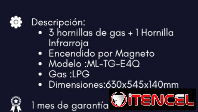Cocina empotrable Milexus