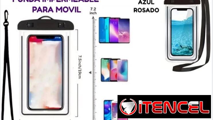 BALSAS-FLOTADORES-PELOTAS-FUNDAS PARA CELL IMPERMEABLE